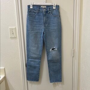 Madewell Distressed The Perfect Vintage Jean